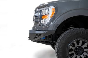 Ford F-150 Front Bumper - Addictive Desert Designs - Stealth Fighter Winch - Hammer Black - 2021 Ford F-150 Front Bumper - Addictive Desert Designs - Stealth Fighter Winch - Hammer Black - 2021